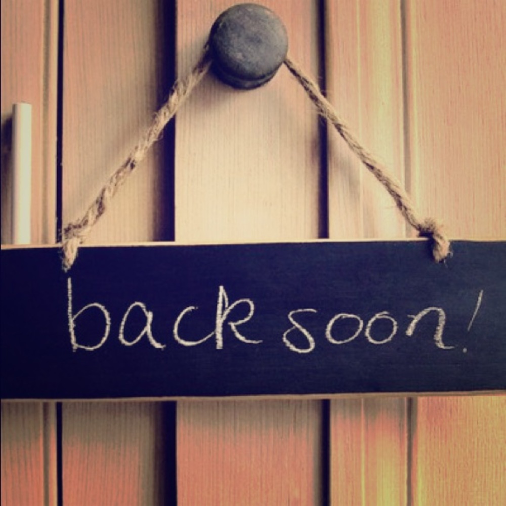 Temporarily closing closet 9 Oct